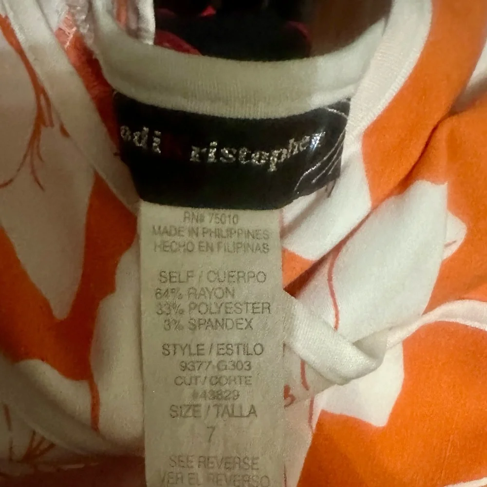 Jodi Kristopher Hibiscus Halter Dress - Picture 6 of 7